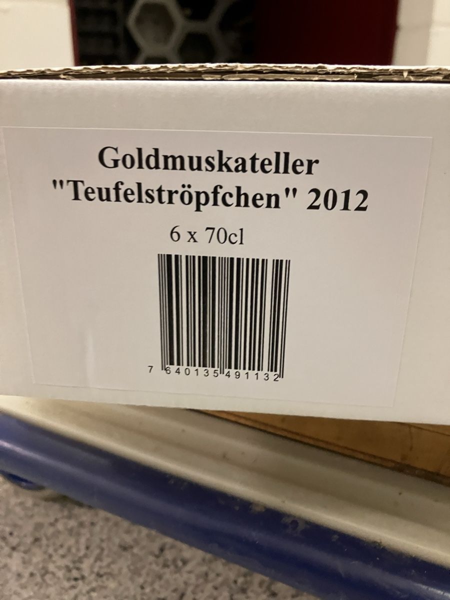 Vino: 6 Goldmuskateller Teufelströpfchen 2012 Weine – Nuovo e nell'imballaggio originale da Wienacht-Tobel venduto da martin156800 1