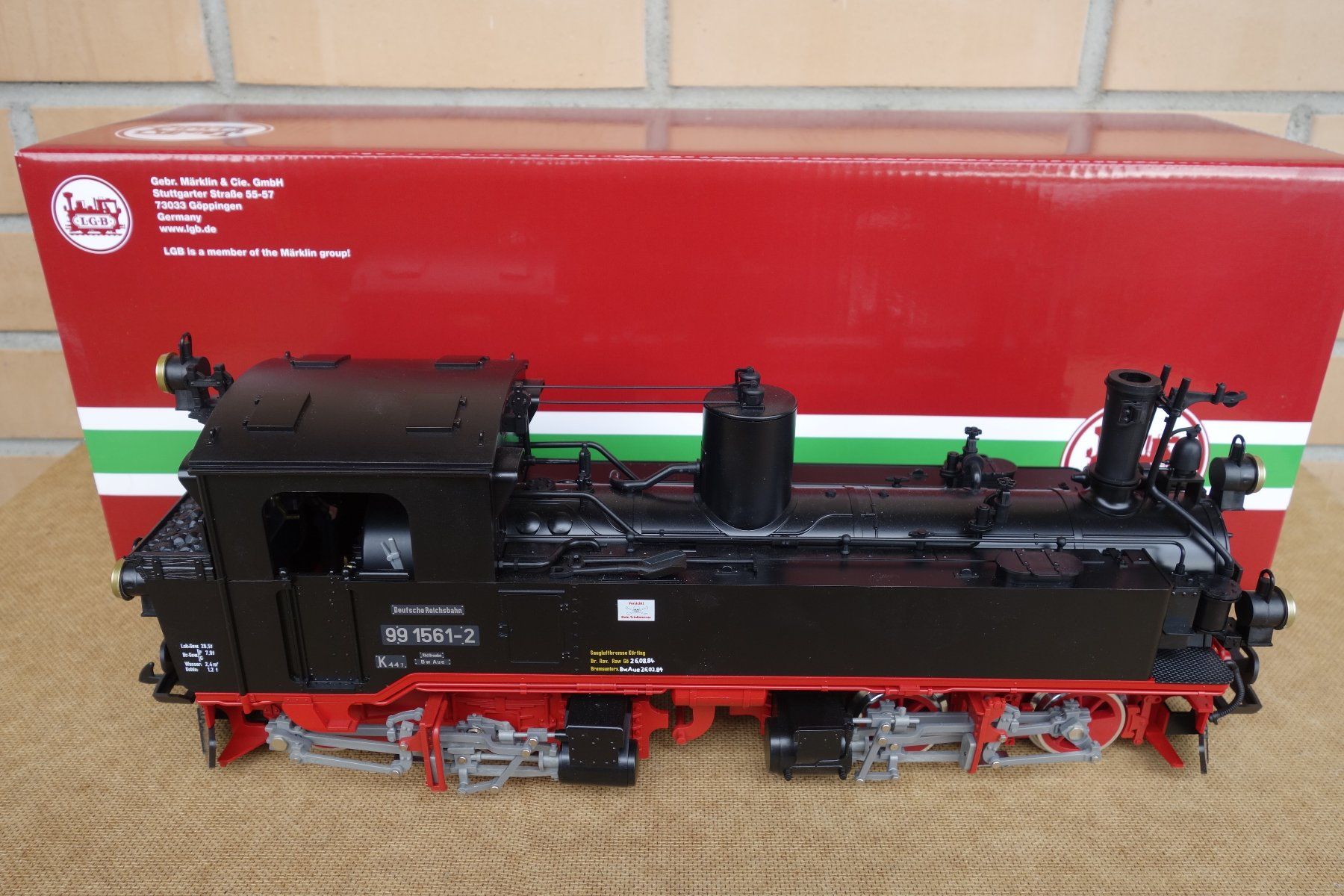 LGB Modellini di ferrovie: Dampflok LGB 26847 MFX Neuzustand – Nuovo (secondo la descrizione) da Kappelen venduto da Somsom02 2