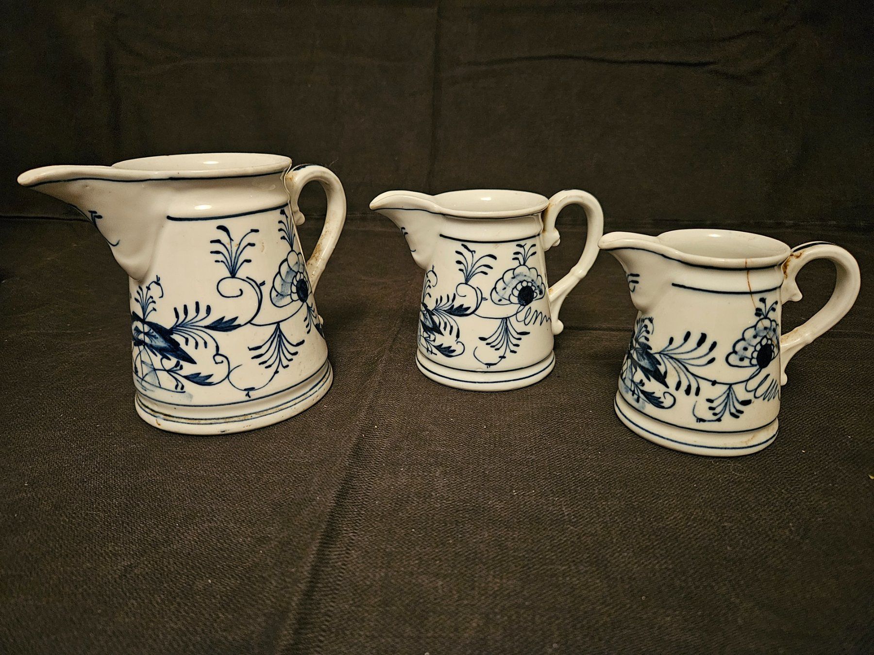 Set di piatti: Vintage Kännchen Set, blau-weiss – Usato da Basel venduto da Domjansk 5
