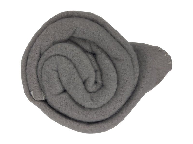 Coperte: ATMOSPHERA Fleece-Decke Mausgrau – Nuovo (secondo la descrizione) da Hünenberg venduto da Restwert_Zug 2