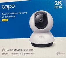Tapo C220 Pan/Tilt AI Home Security Camera + ScanDisk 128GB