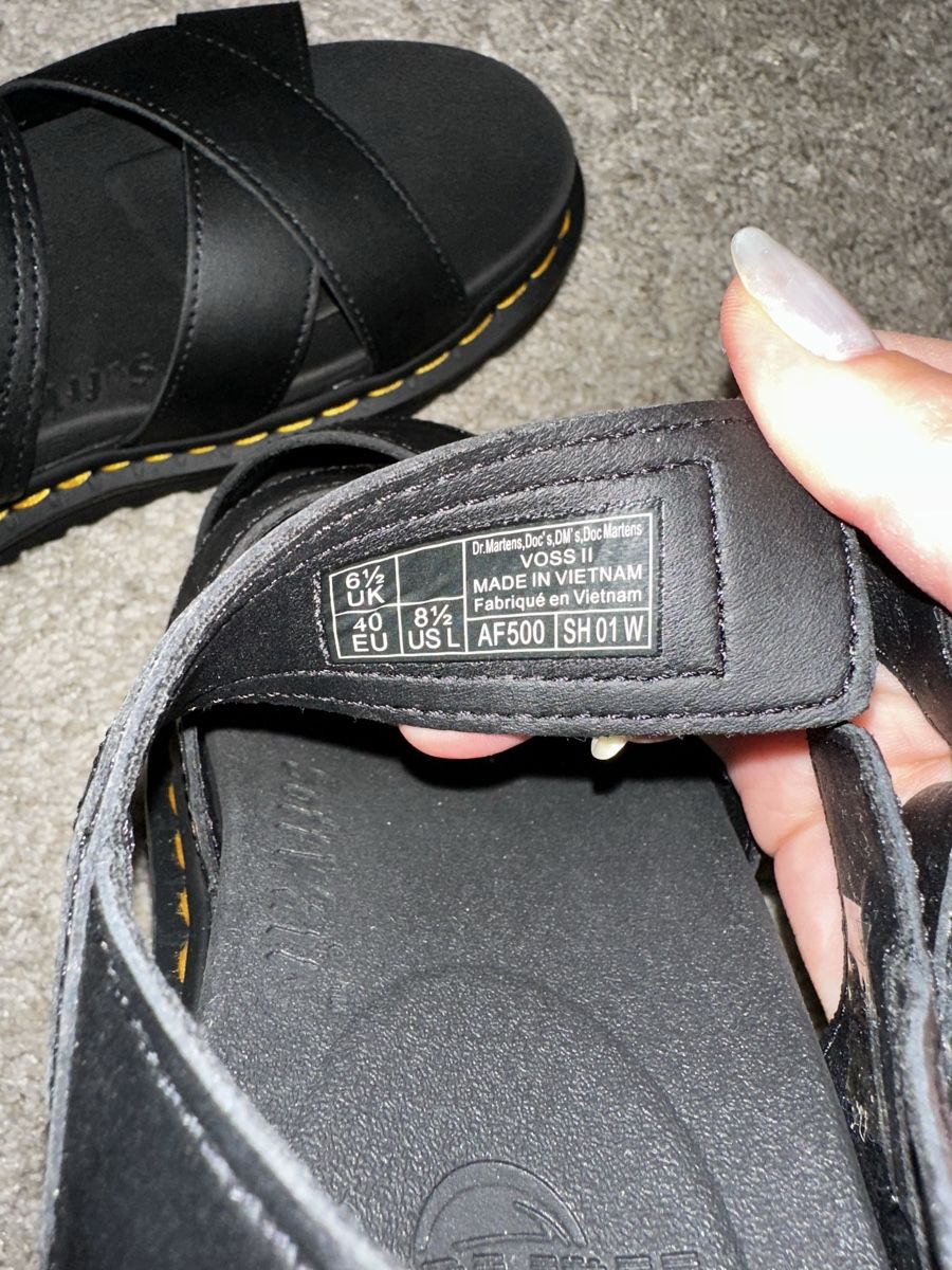 Dr. Martens Scarpe da donna: Doctor Martens sandale noir cuir – Nuovo (secondo la descrizione) da Evilard venduto da zoe.mrsg 4