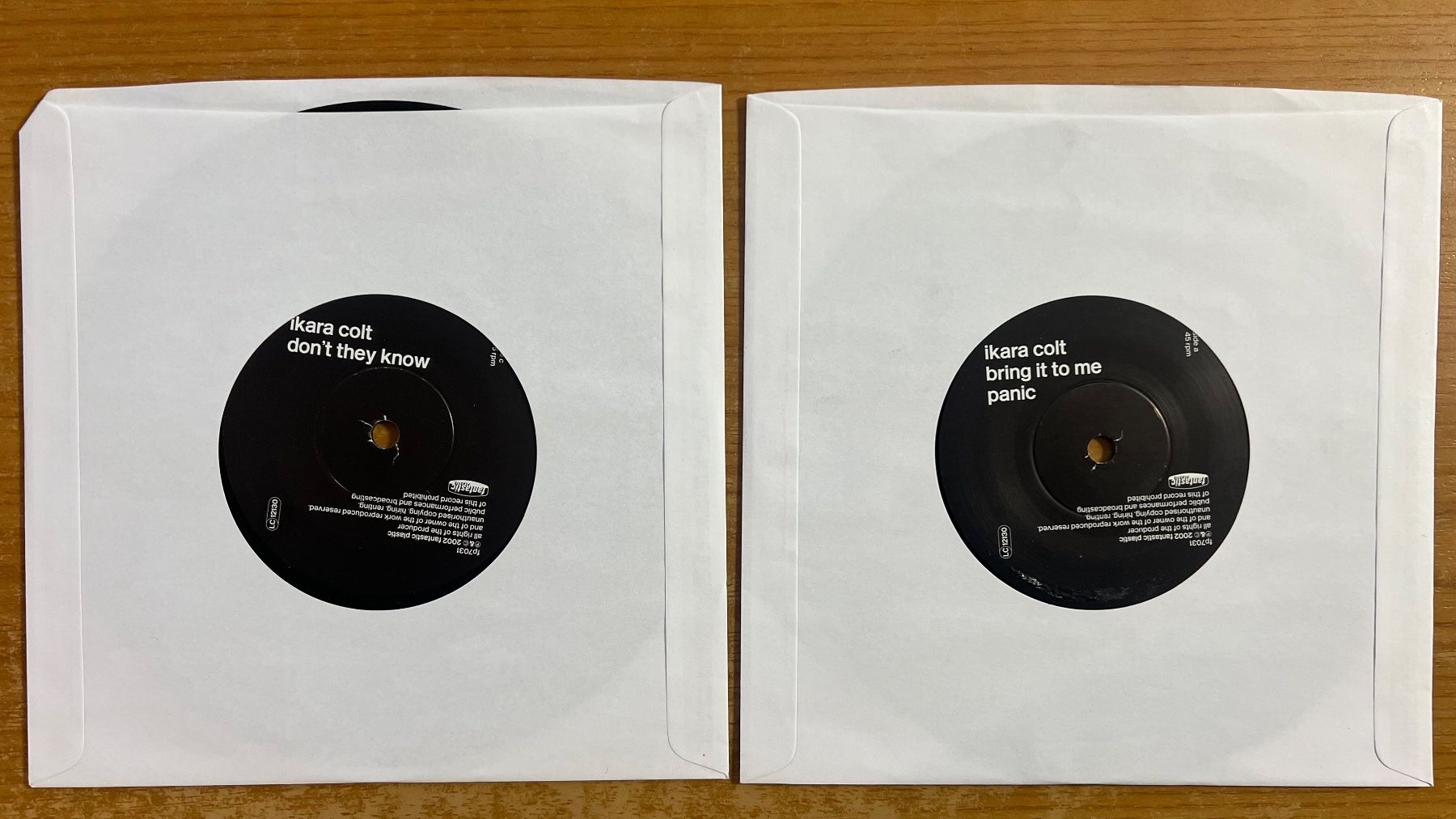 Schallplatten: Ikara Colt - Basic Instructions EP / 2x7" - 1.UK-Press. 2002 – Gebraucht aus Gais von soundcave57 3