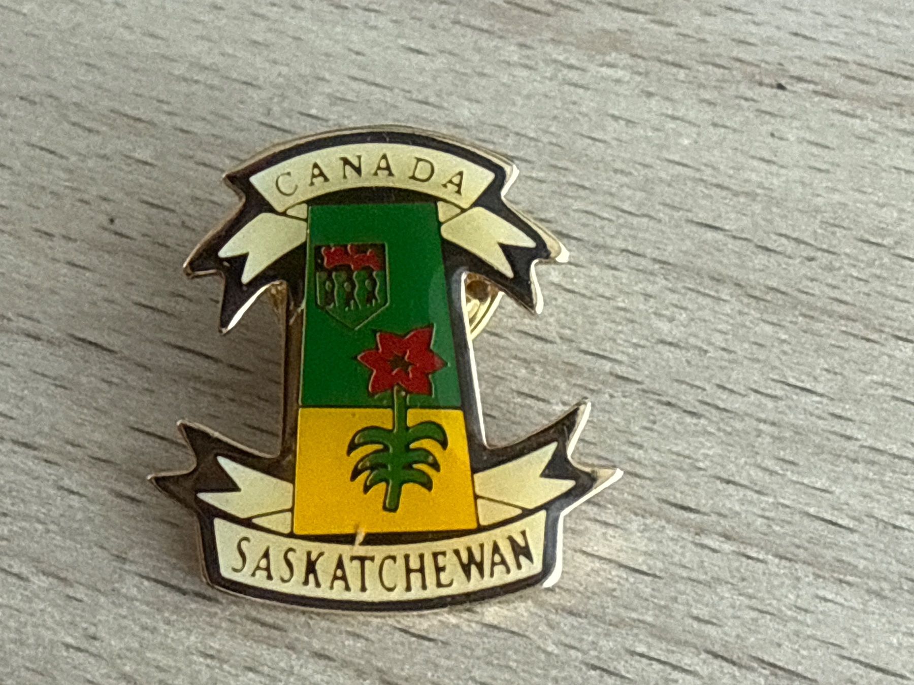 Placchette & Badge: Pin Canada Saskatchewan – Usato da Glattbrugg venduto da Schweigmatt