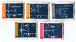 Briefmarken "Flugzeuge." San Marino
