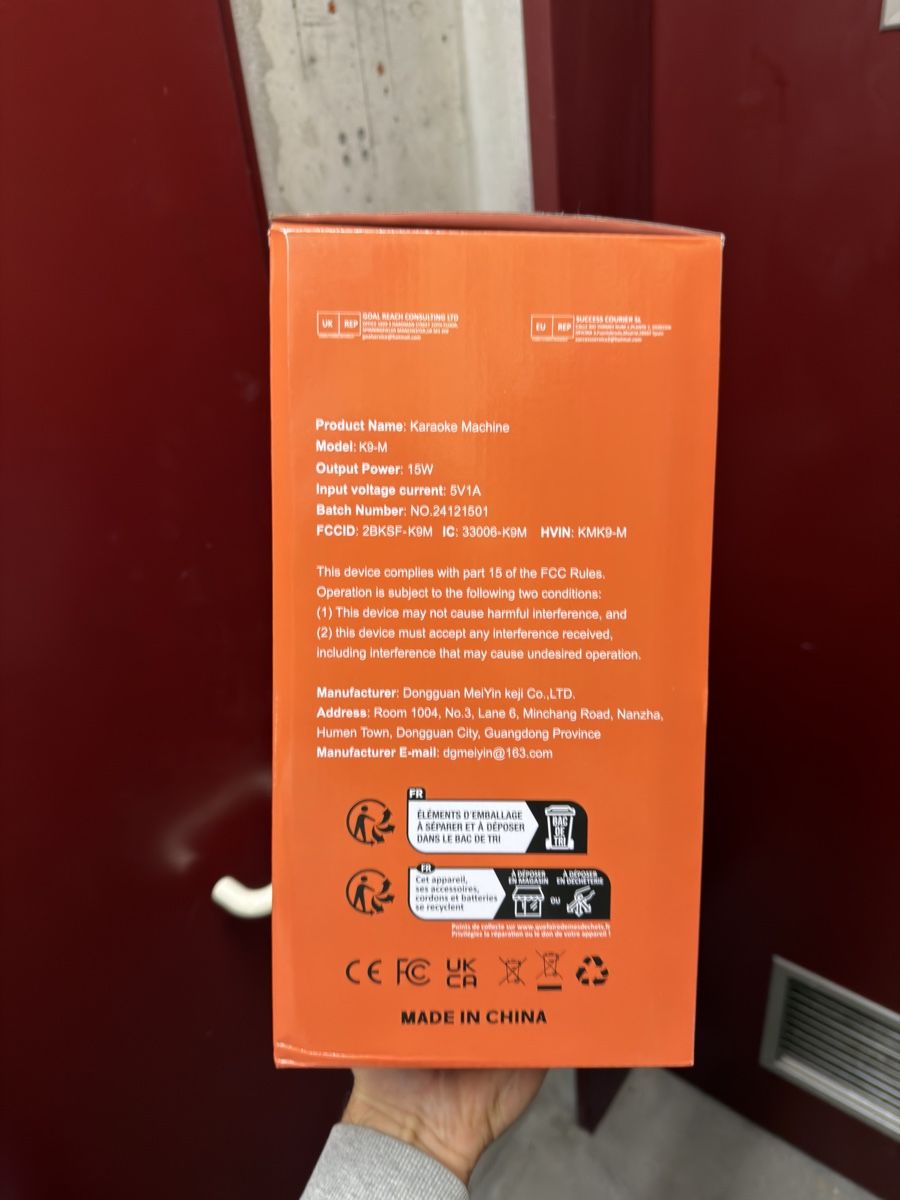 Microfoni: Machine de Karaoké K9-M avec 2 micros sans fil – Nuovo e nell'imballaggio originale da Chavannes-Renens venduto da nun_sy79 1