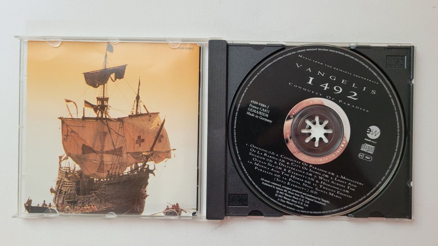 CDs: VANGELIS – 1492 – Gebraucht aus Neftenbach von Mador6 1