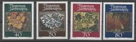 Liechtenstein 1981 Gemälde berühmter Gäste   Nr. 723 - 726**