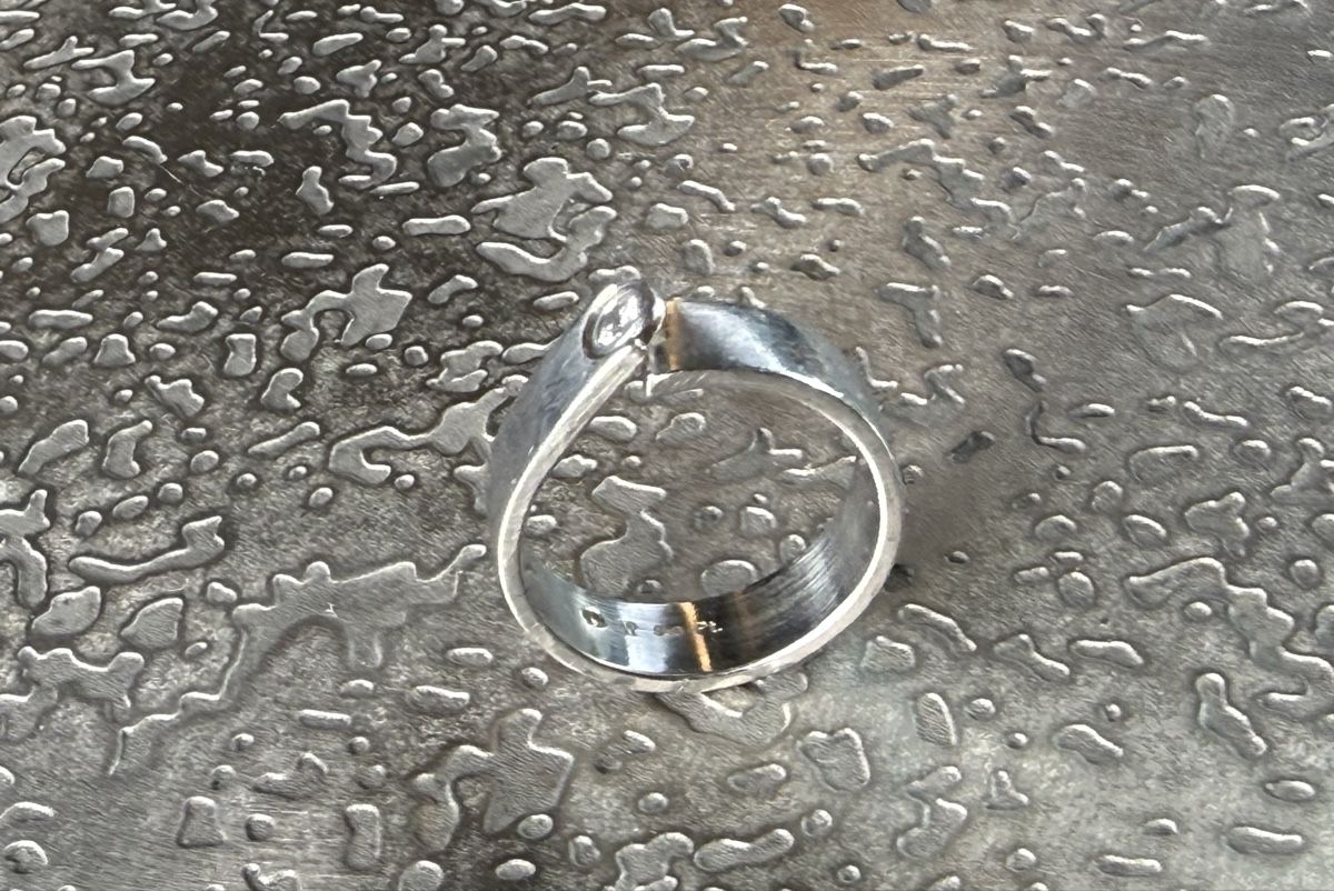 Anelli: Platin Ring 950 mit 0,4 CT Brillant. Einzelanfertigung. – Usato da Richterswil venduto da Solemare47Nicole 2
