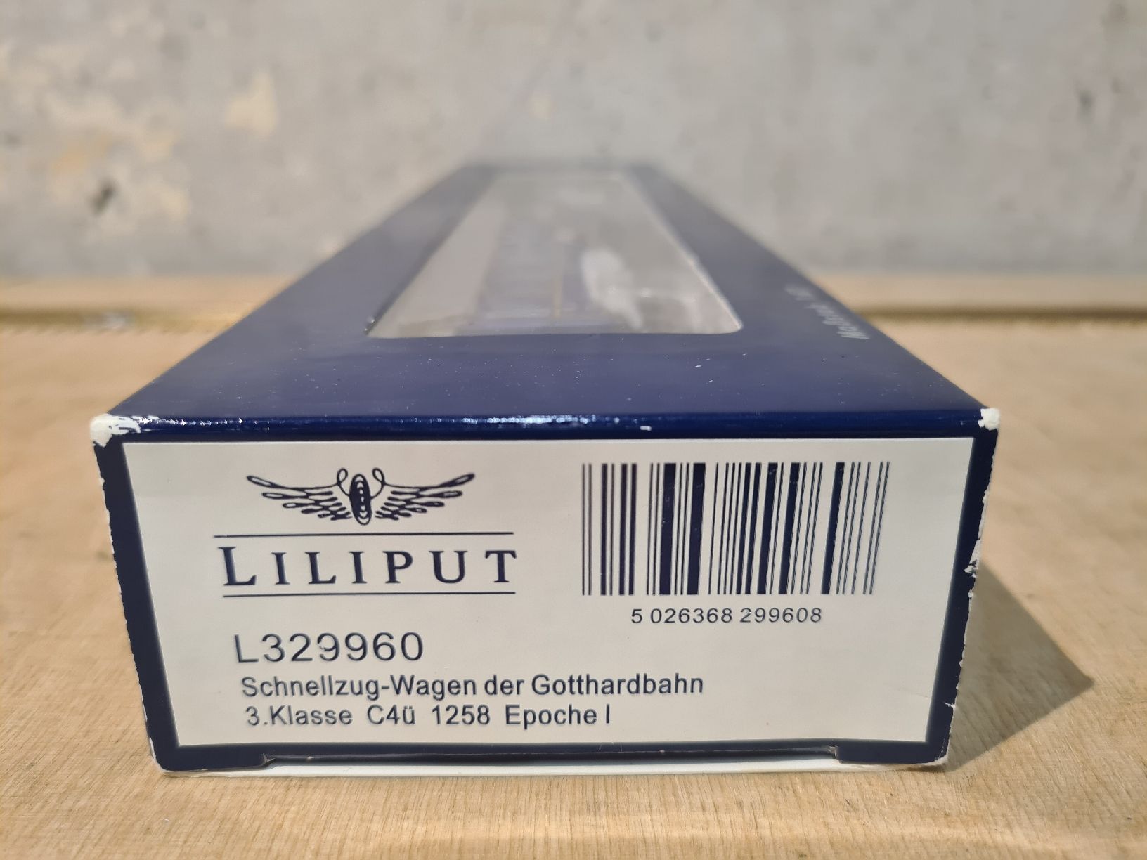 Liliput Modellini di ferrovie: Gotthardbahn C4ü 1258 Liliput L329960 – Nuovo e nell'imballaggio originale da Gachnang venduto da 10811 3