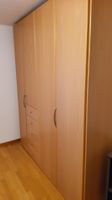 Kleiderschrank Buche Nachbildung 4 Türen Schubladen guter Zu