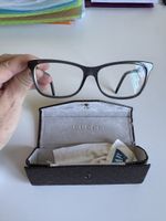 Brille Gucci Damen blau/grau mit Etui guter Zustand