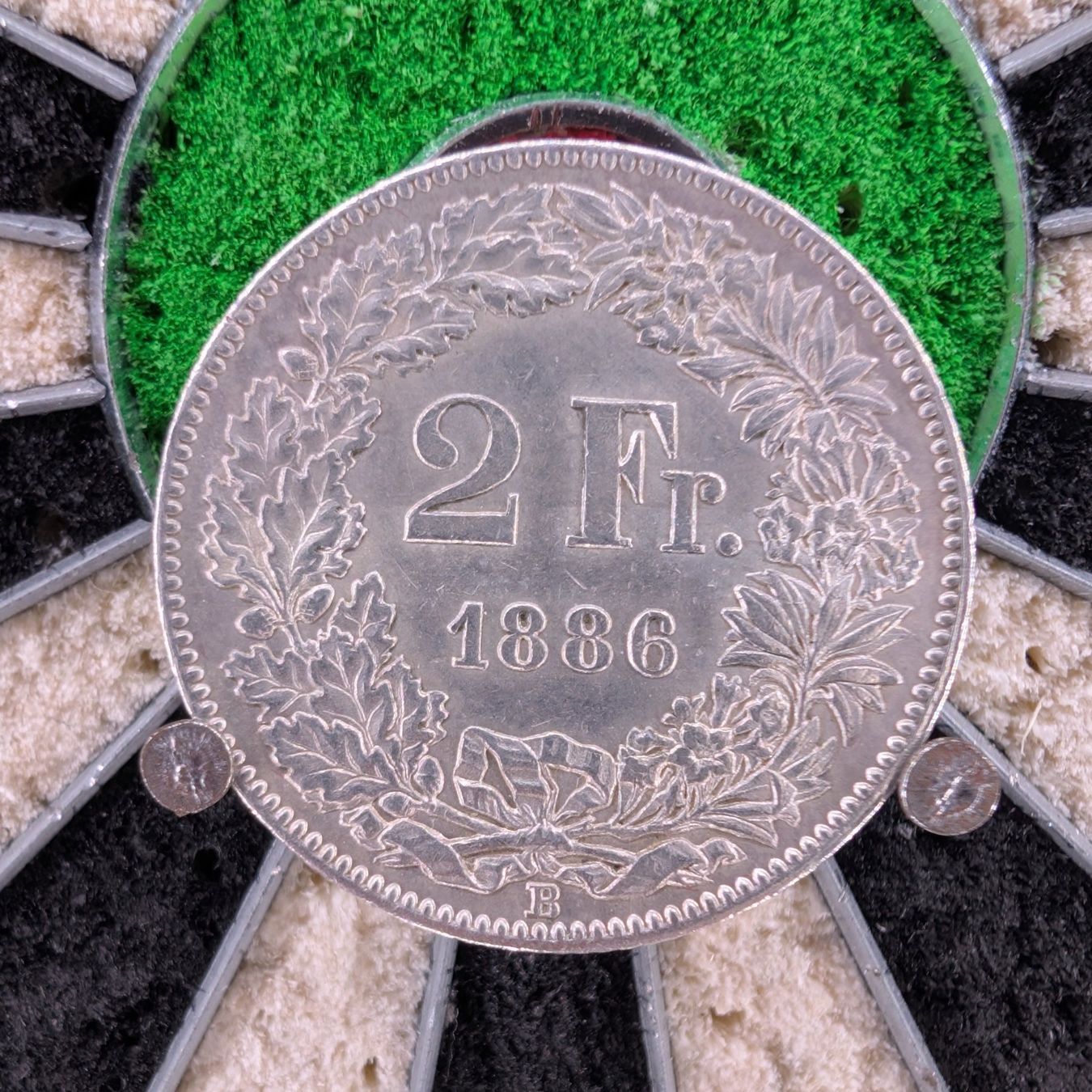 Alle Münzen: 2 Franken 1886 -unz – Gebraucht aus Köniz von SwissCoinCollector