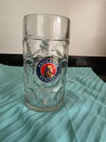 Bierhumpen Paulaner München 1l Glas
