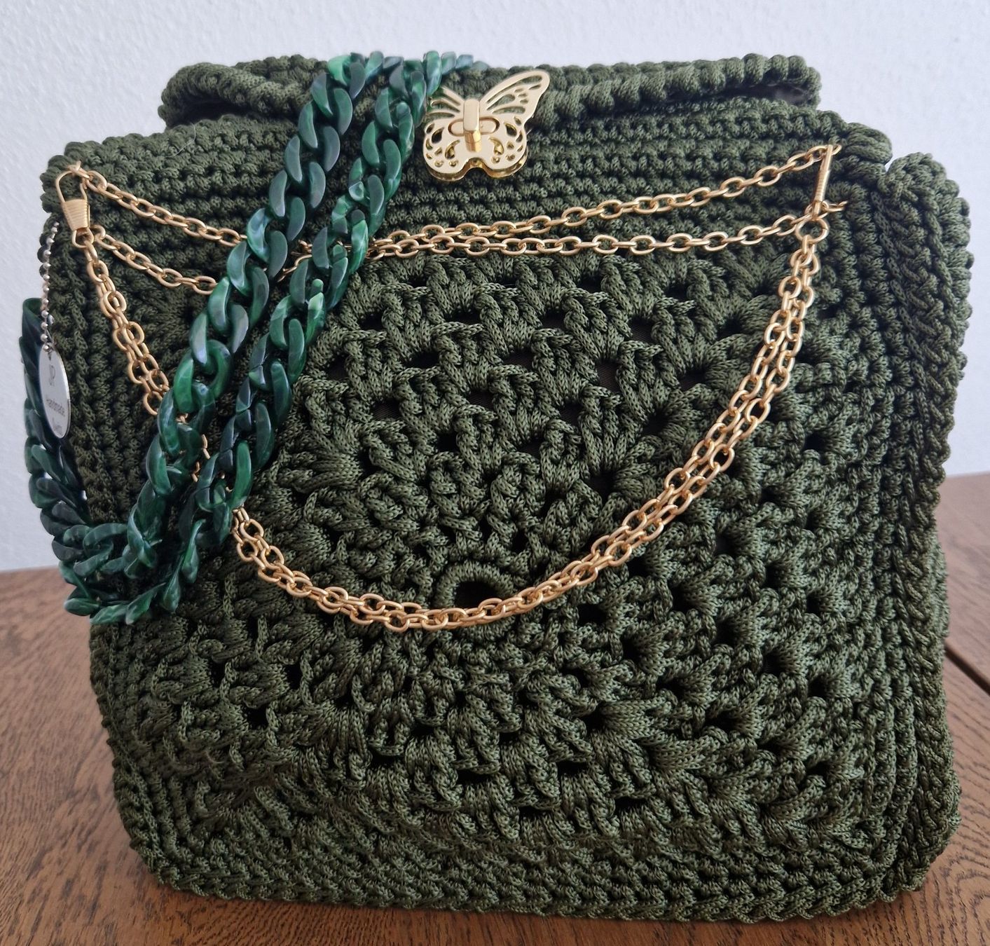 Taschen für Damen: SAC EN CROCHET HANDMADE – Neu und originalverpackt aus Camorino von JPHANDMADE1