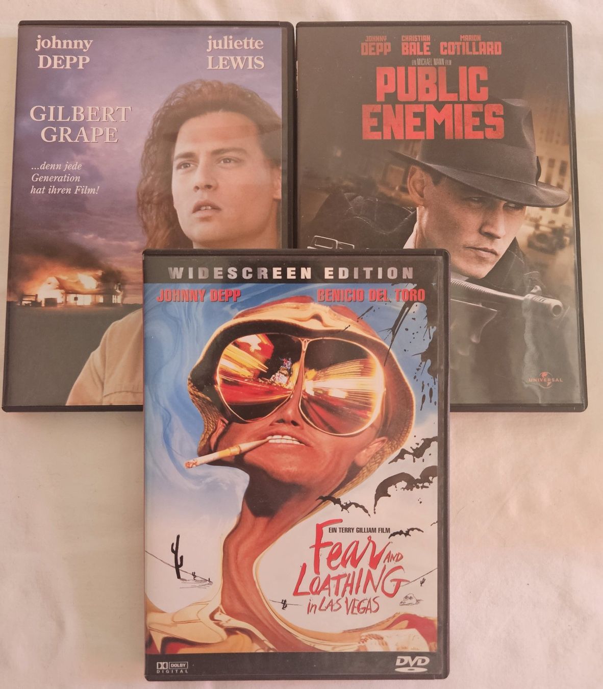 Tous les DVDs: 3 Filme mit Johnny Depp – D'occasion à Zetzwil par Power4
