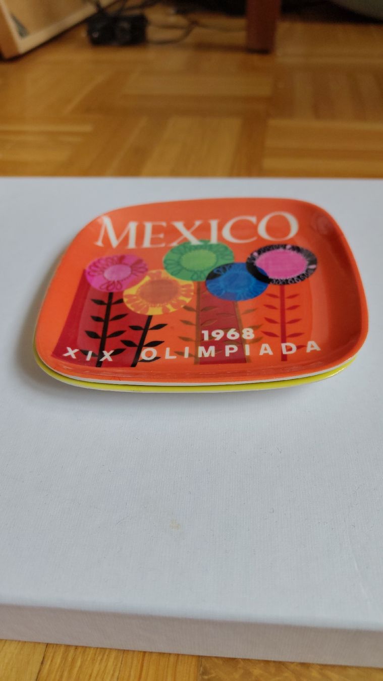 Assiettes: Teller Set Mexico XIX Olimpiada 1968 2 Stk. – D'occasion à Dietlikon par VintageStudioZurich 5