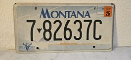 Nummernschild Montana, USA