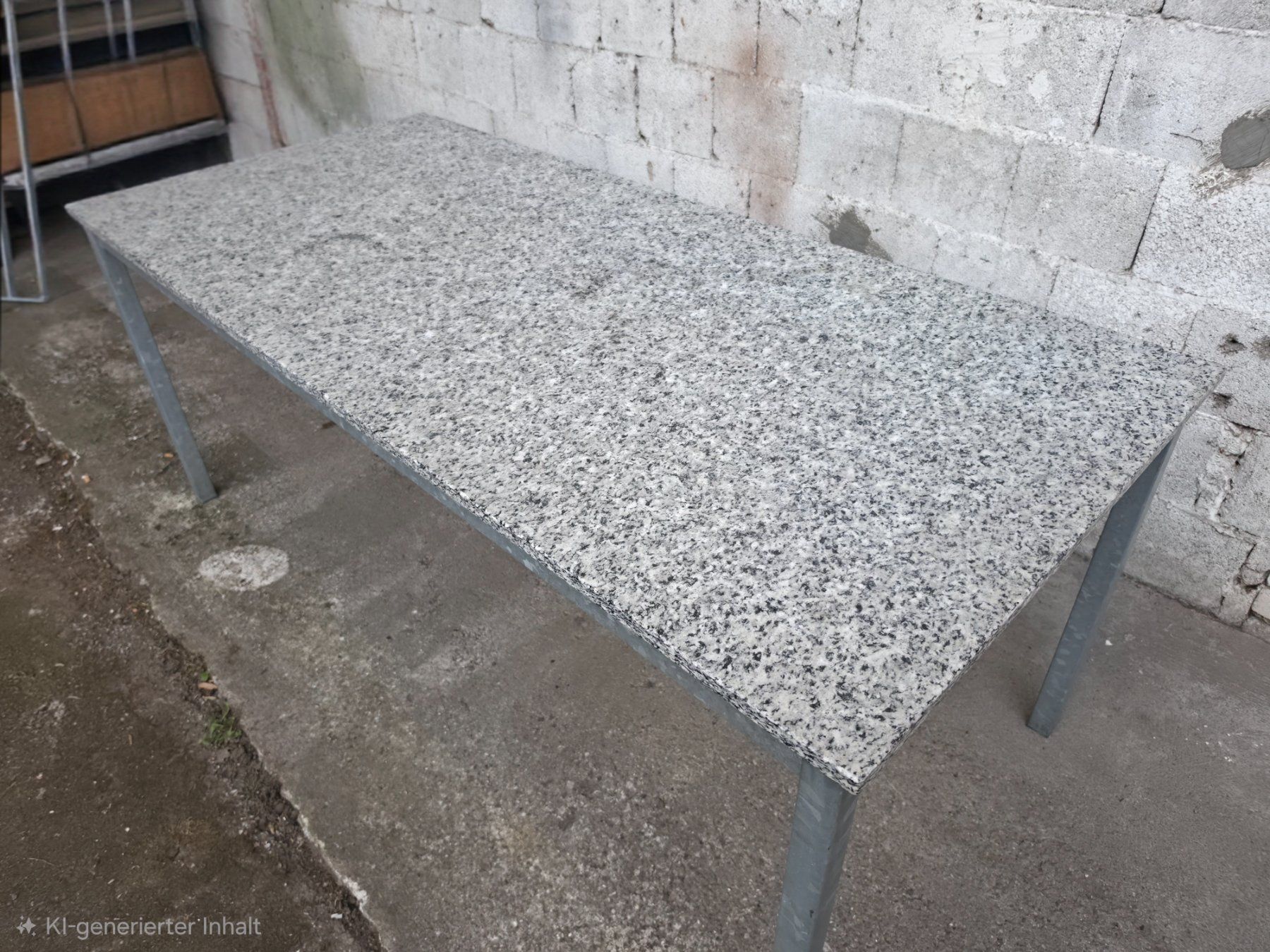 Tavoli: Granittisch / Gartentisch – Usato da Etzgen venduto da VierRingeA6 3