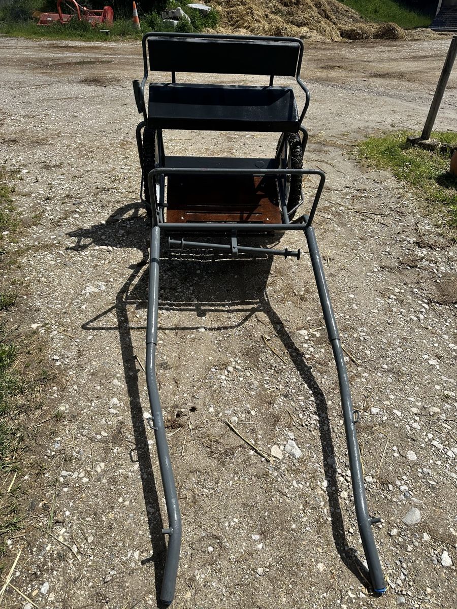 Briglie & Cavezze: Sulky calèche pour poney type shetland – Usato da Plan-les-Ouates venduto da aur_z5pj 2