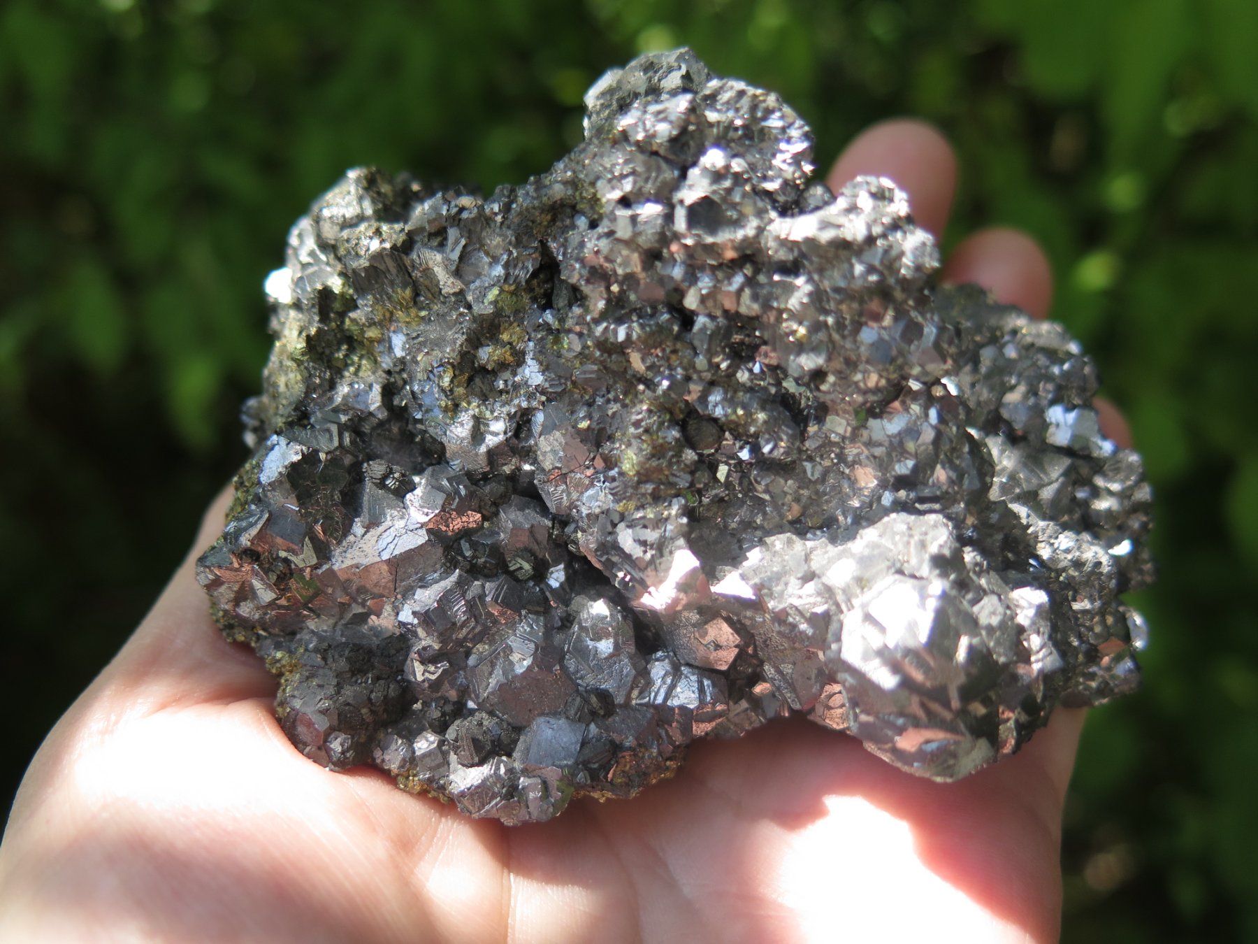 Minerali & Pietre curative: Bleiglanz mit Pyrit, sehr glänzend, ca. 603 gr. – Usato da Schaffhausen venduto da Yamakana51L8736OQ8