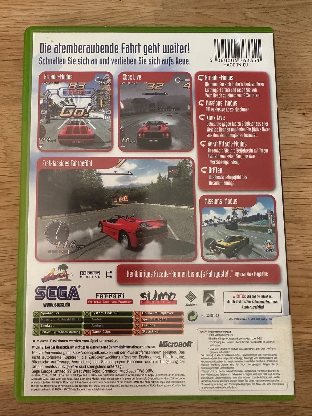 Microsoft Giochi: Outrun 2 für Xbox – Usato da Kestenholz venduto da Mad18 1