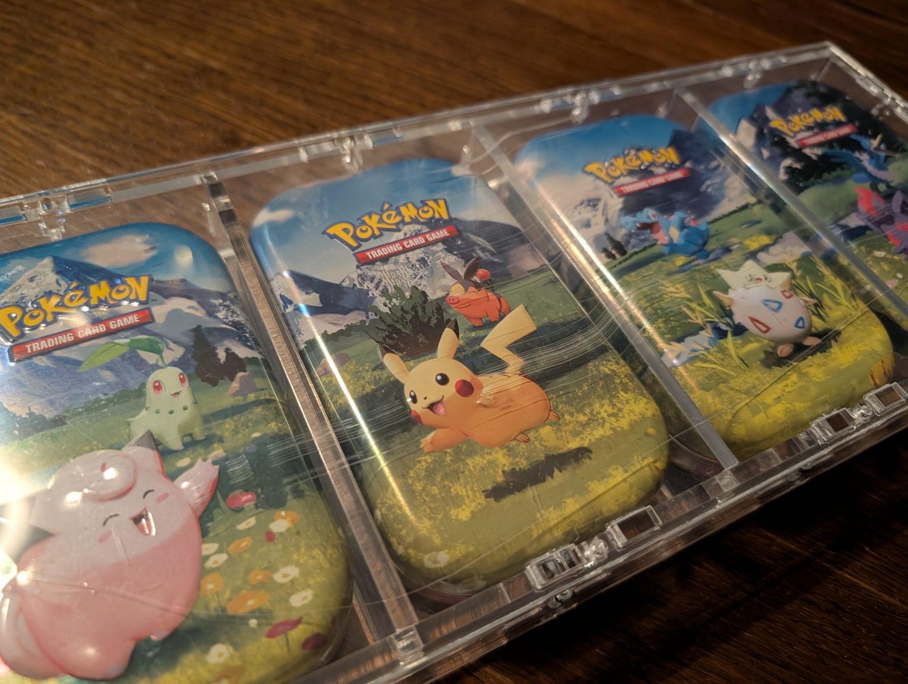 Pokémon Cartes à collectionner: Pokémon Mini Tin Display Collection (Empty) - Ascended + 151 – D'occasion à Glattpark(Opfikon) par fnhabach 3