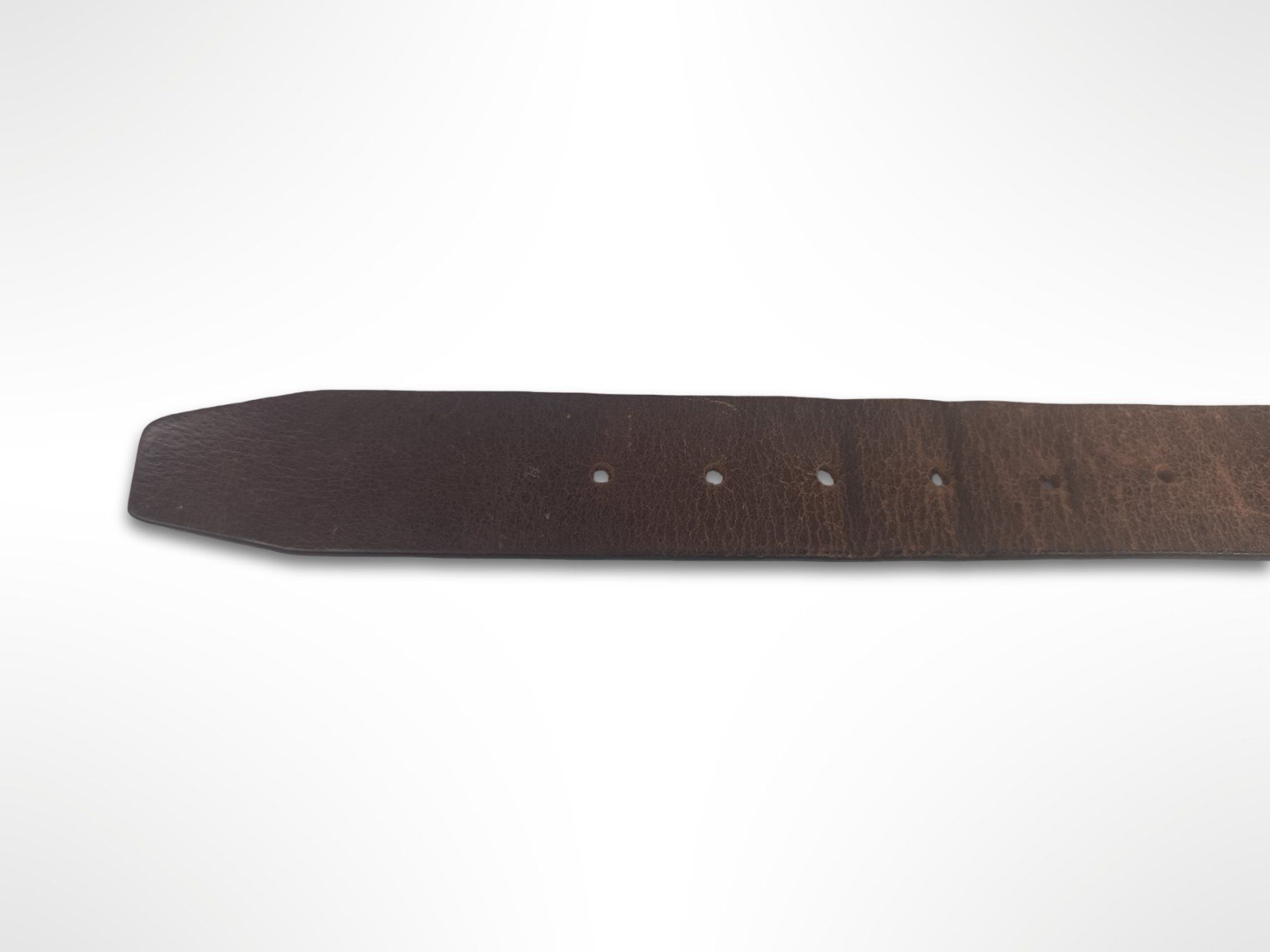 Cinture: PEDRO Brauner Büffelleder Gürtel Gr. 100 – Usato da Suhr venduto da Restwert_Suhr 5