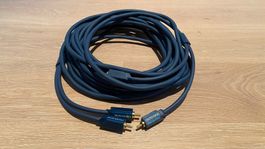 Cinch Kabel Clicktronic blau sehr stabil - Länge 10m