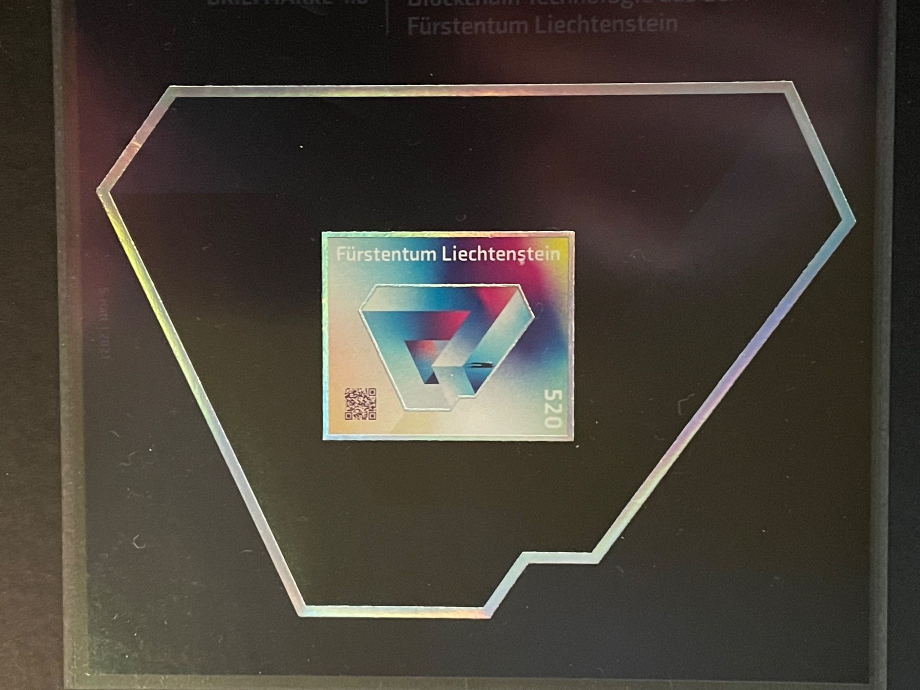 Tutti i francobolli: CRYPTO STAMP 4.0 Liechtenstein – Nuovo e nell'imballaggio originale da Dübendorf venduto da akyildiza 3
