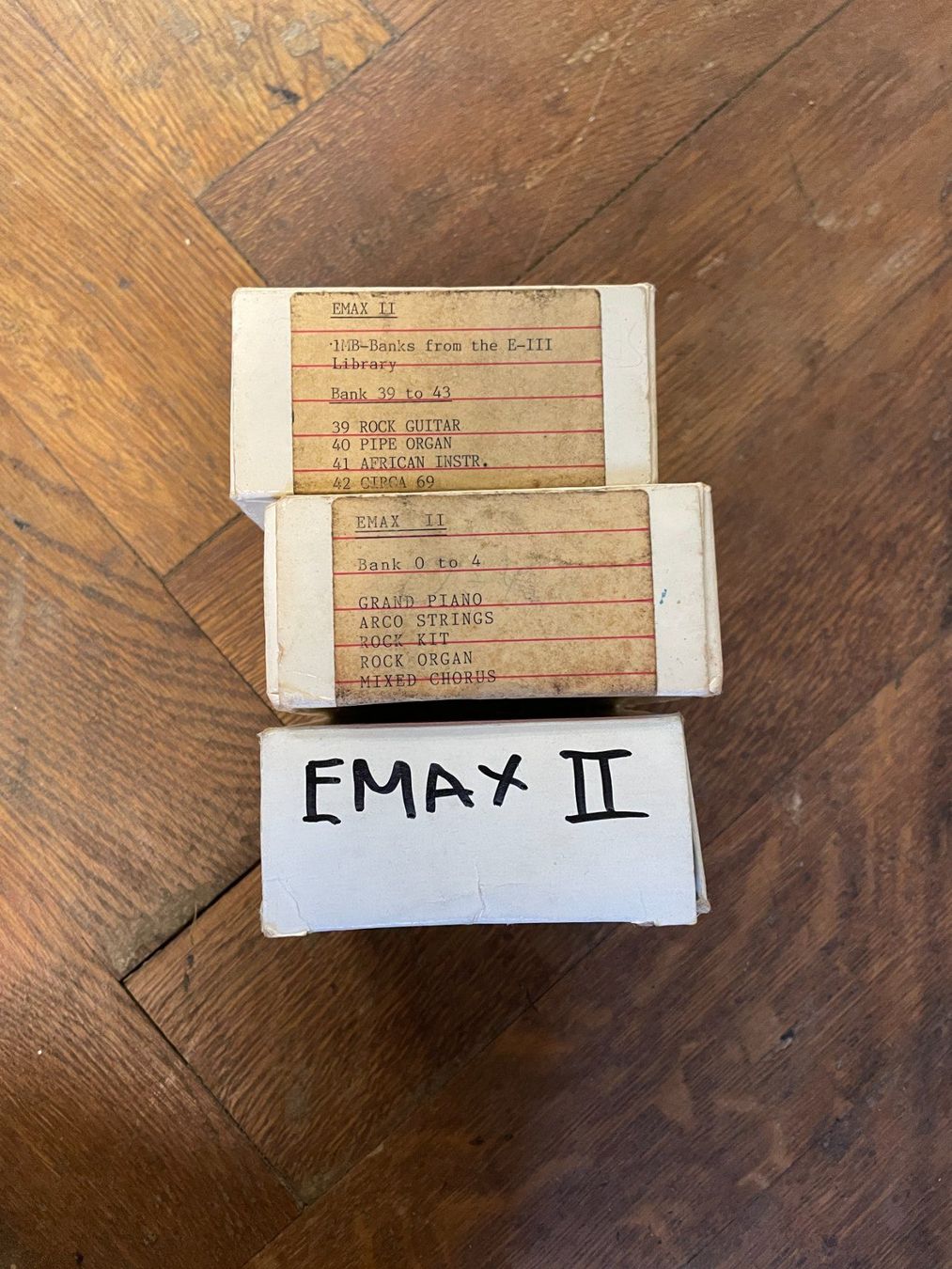 E-Mu Strumenti musicali: E-Mu EMAX II Floppy Library – Usato da Bern venduto da nomitzruk 1