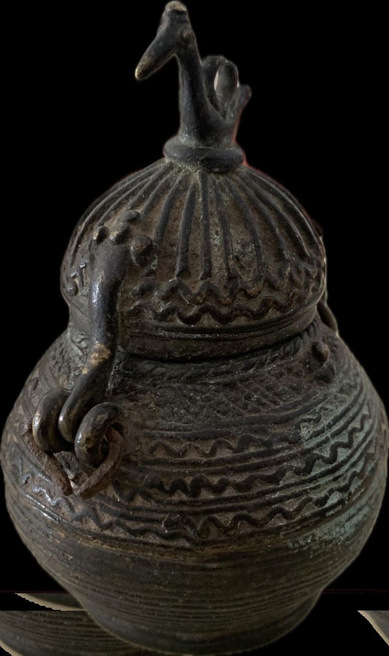 Behälter & Ähnliches: Antichi contenitori indiani in bronzo – Neu (gemäss Beschreibung) aus Caslano von bri_5jft 1