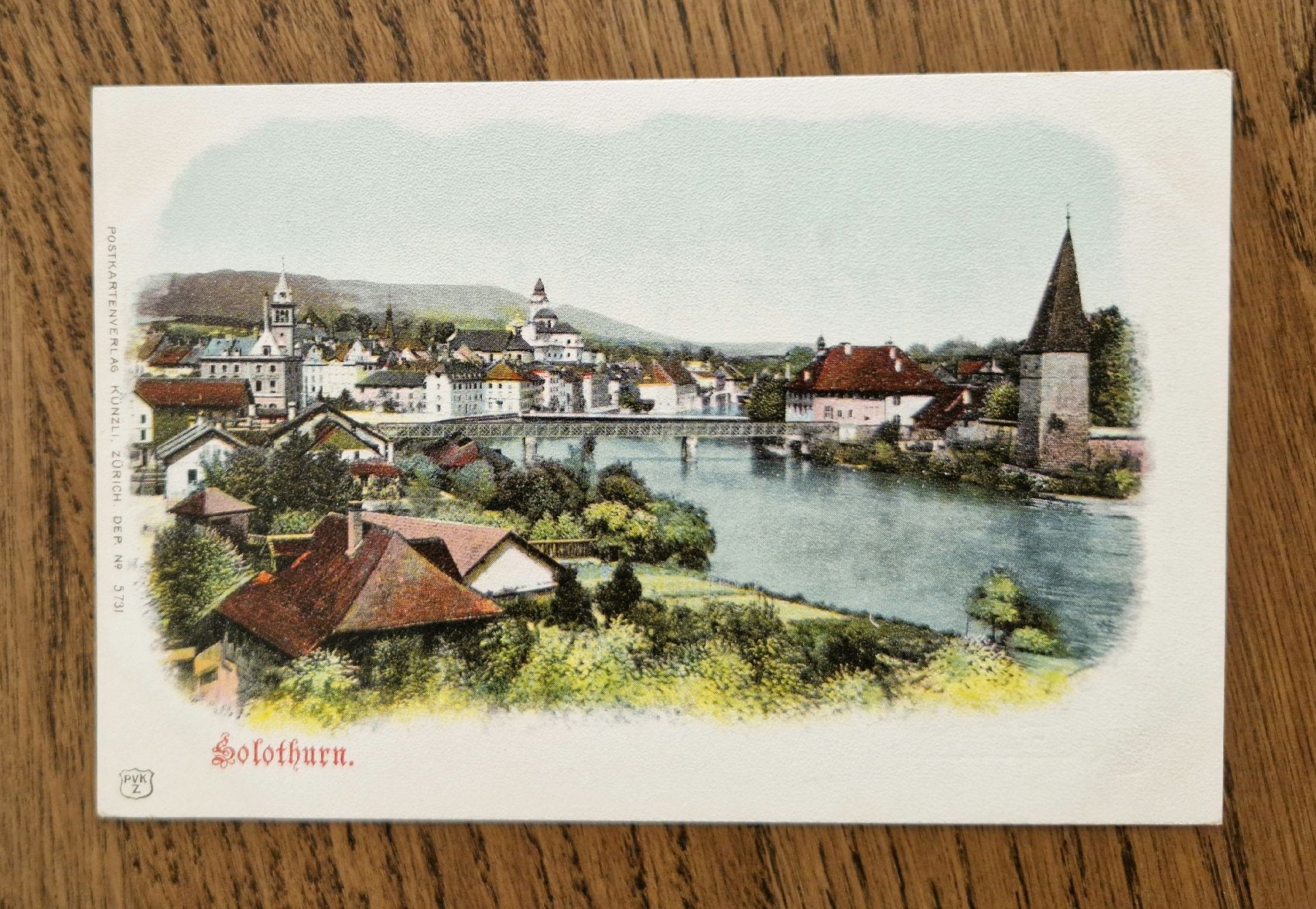 Cartoline postali: Solothurn – Usato da Ebikon venduto da Donar50