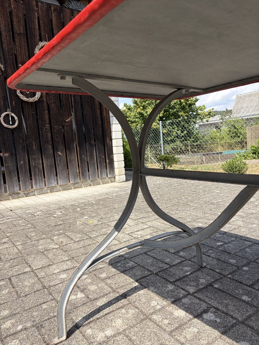 Tische: Gartentisch rot rechteckig – Gebraucht aus Magden von rom_5zrl 3