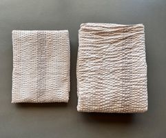 *Duvetbezug 160x210cm* *Kissenbezug 65x100cm* *Beige*