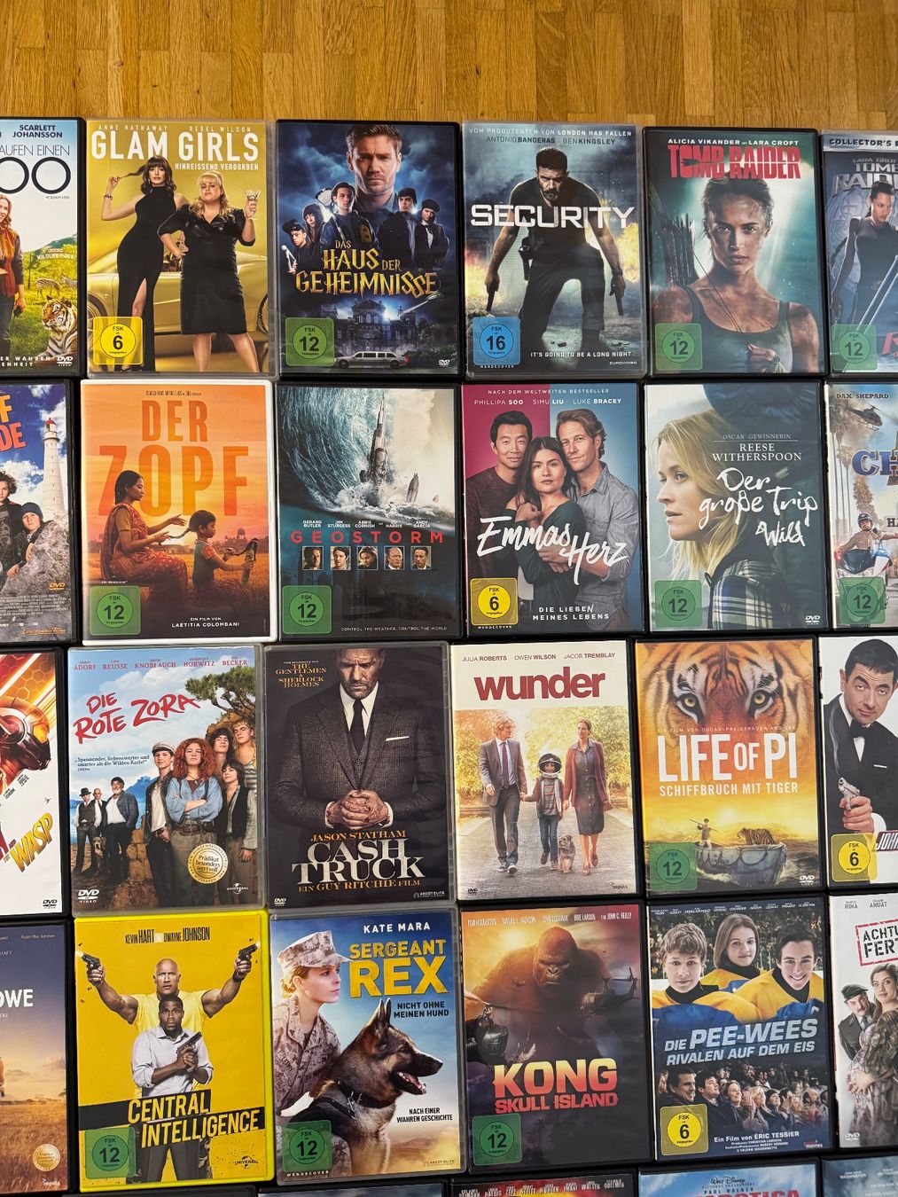 Tutti i DVDs: DVD Sammlung 50 Stück – Usato da Kestenholz venduto da cvx_889vv 4