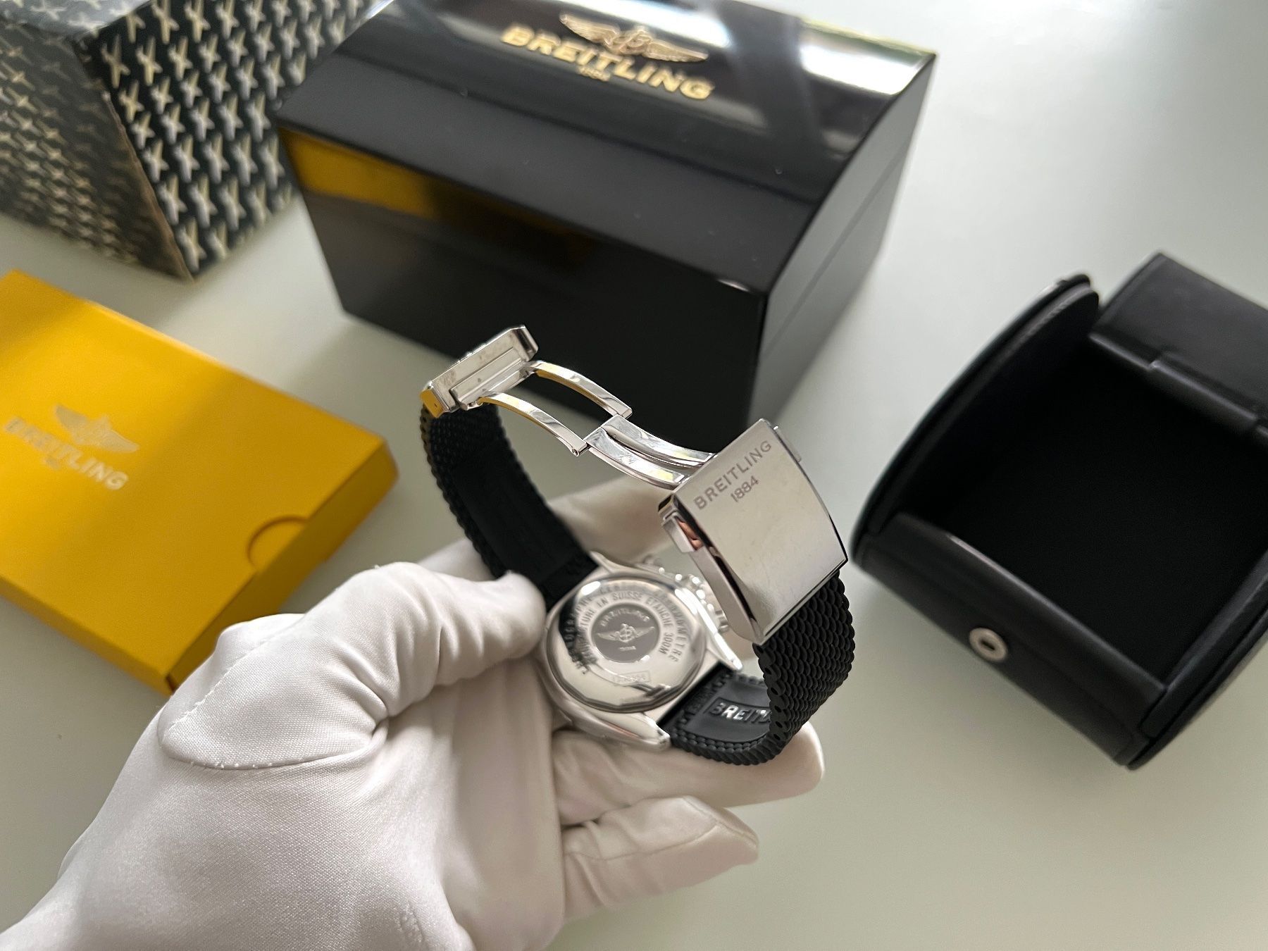 Breitling Uhren: Breitling Chronomat Evolution Chronograph 44 mm. – Gebraucht aus Geneve von iBest 7