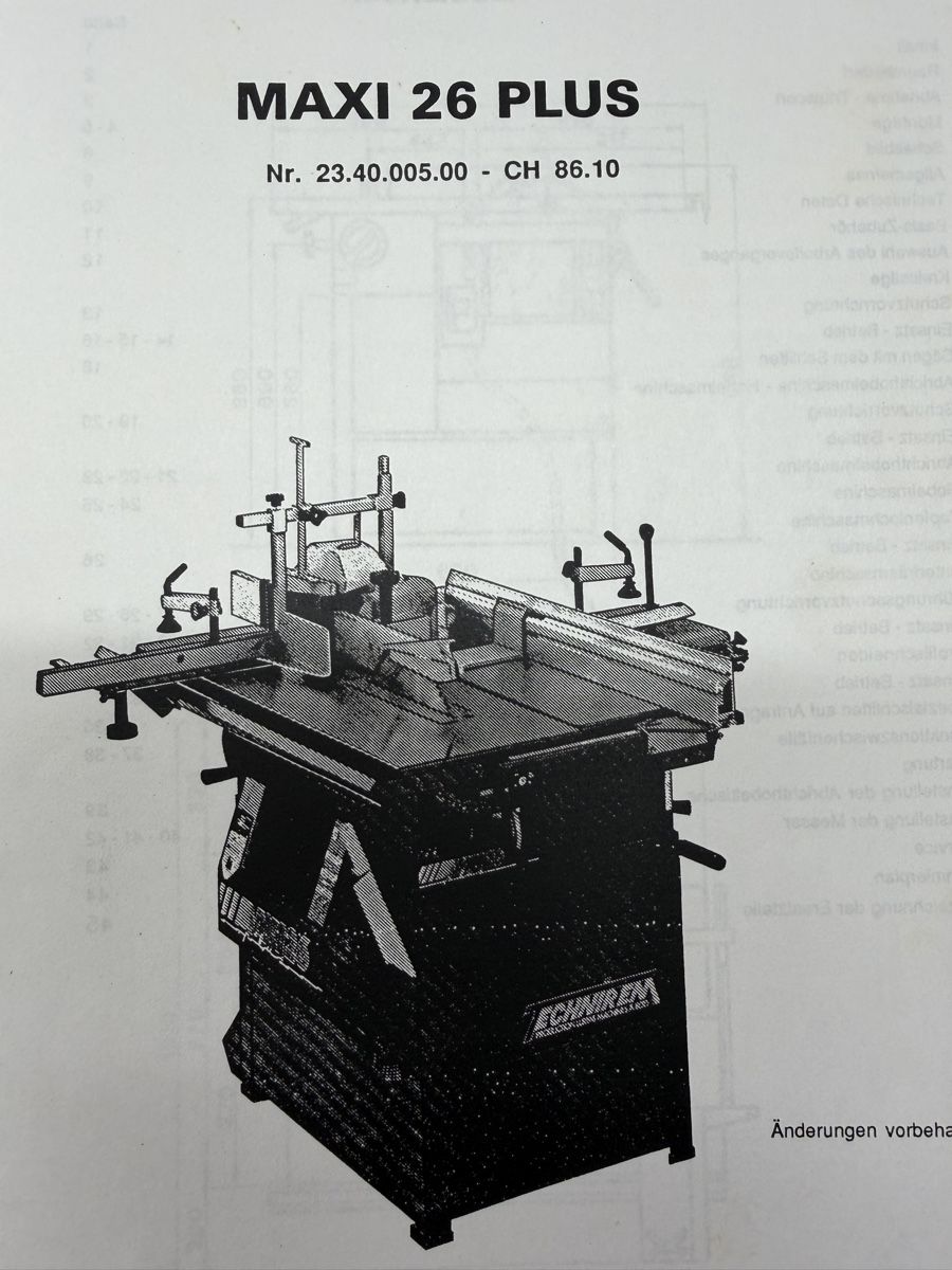 Toutes les machines: Kombimaschine Lurem Maxi26 – D'occasion à Bern par Chinni20 3