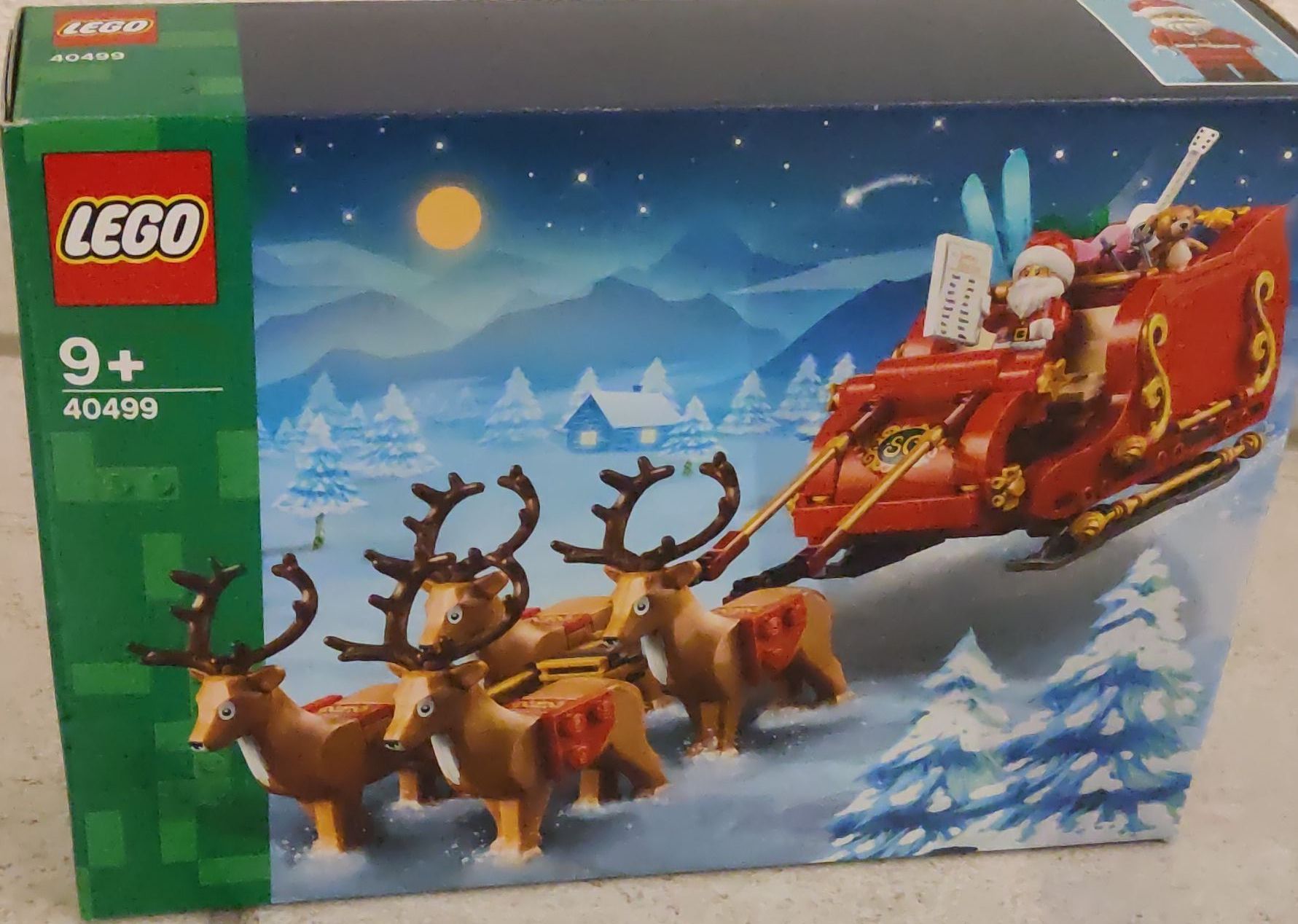 Lego Giocattoli: LEGO® Weihnachtsmann Schlitten Nr. 40499 – Nuovo e nell'imballaggio originale da Erstfeld venduto da Bini-CH