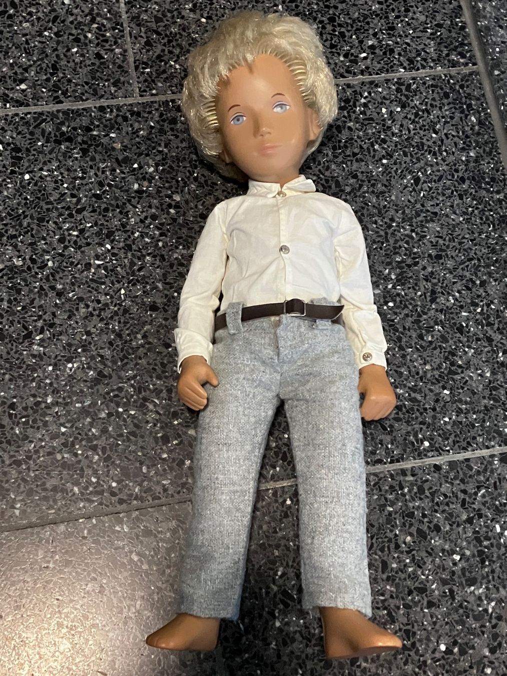 Sasha Morgenthaler Puppen: Sascha Puppe, Junge mit blondem Haar, super Zustand – Gebraucht aus Zürich von Idbiw 6