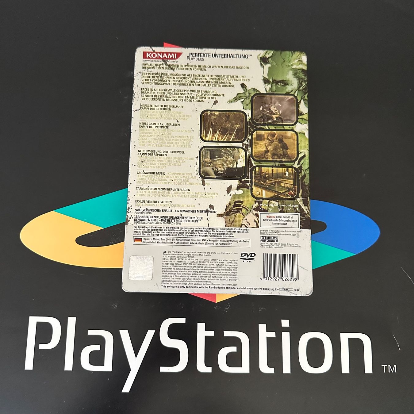 Sony Giochi: Metal Gear Solid 3 Snake Eater Steelbook PlayStation 2 PS2 – Usato da Kestenholz venduto da Mad18 2