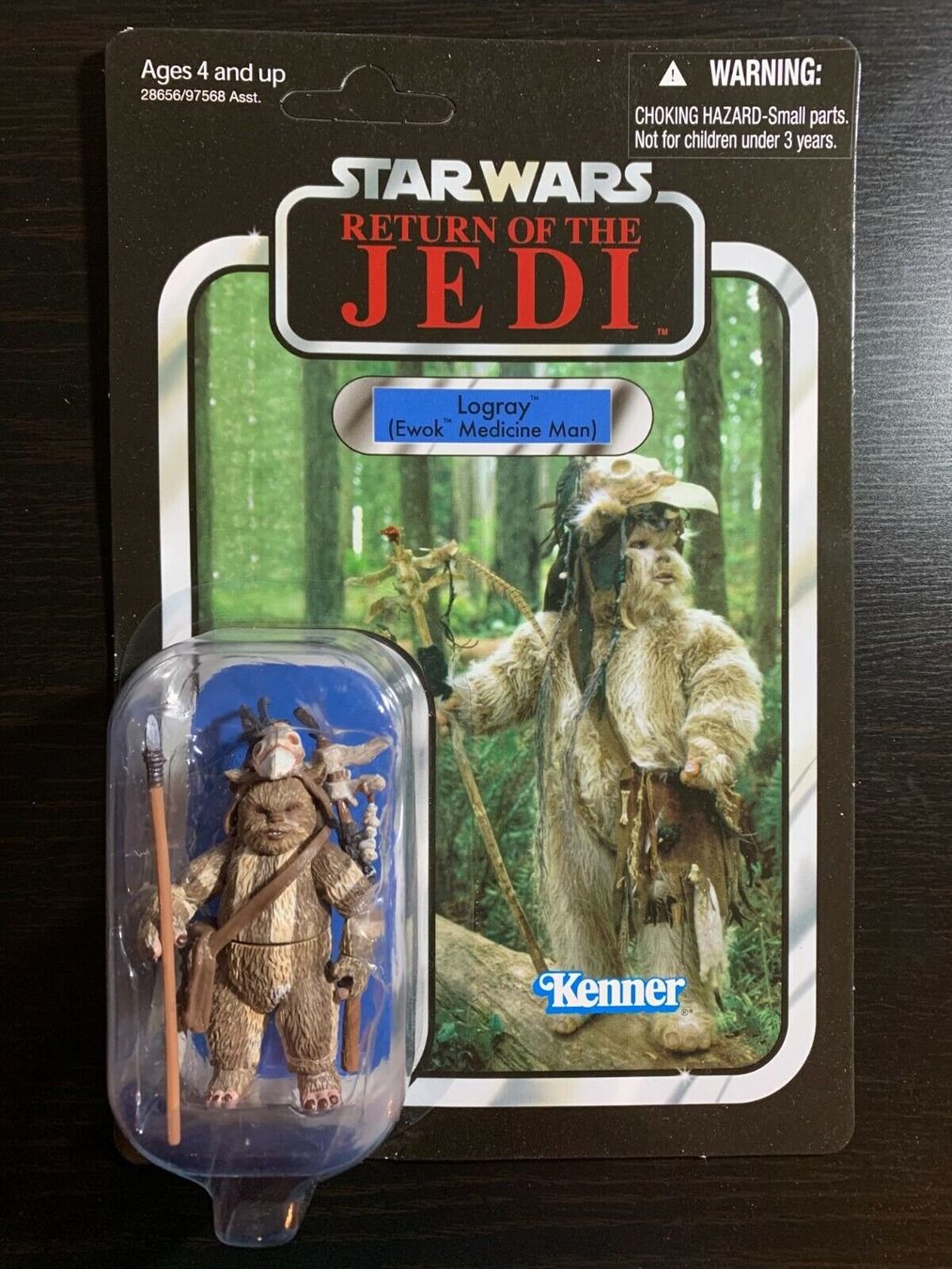 Hasbro Spielzeuge: Star Wars Vintage collection VC55 - Logray UNPUNCHED – Neu und originalverpackt aus Gimel von marchaux2006