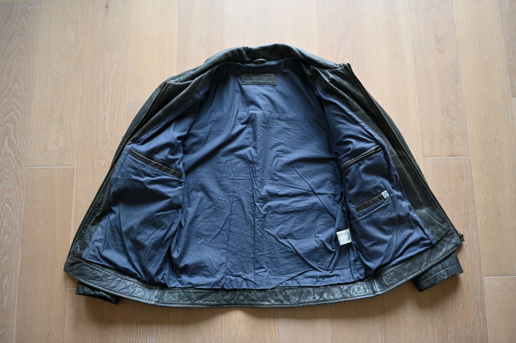 Jacken: Vintage Herren Lederjacke grau, Gr. 50 – Gebraucht aus Dübendorf von ase_781 1