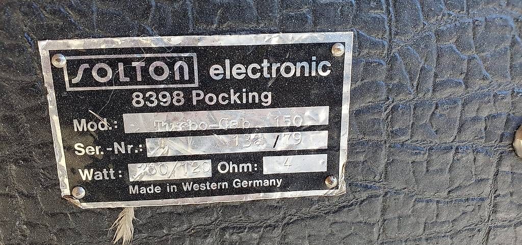 Verstärker: Amplificatore per basso Solton con leslie – Gebraucht aus Losone von Carlomagno72 2