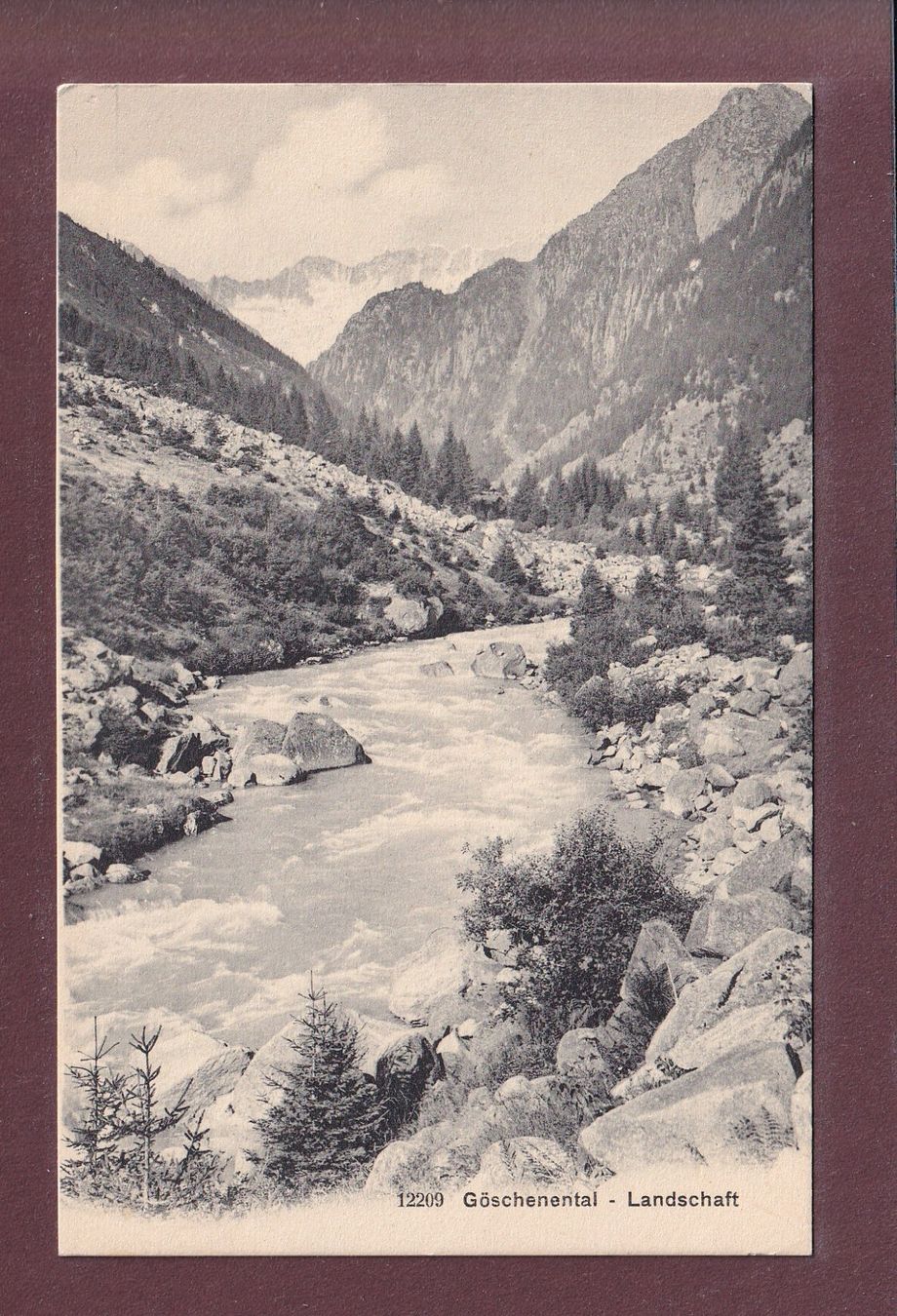 Cartoline postali: GÖSCHENEN-TAL – Usato da Pully venduto da nicecards
