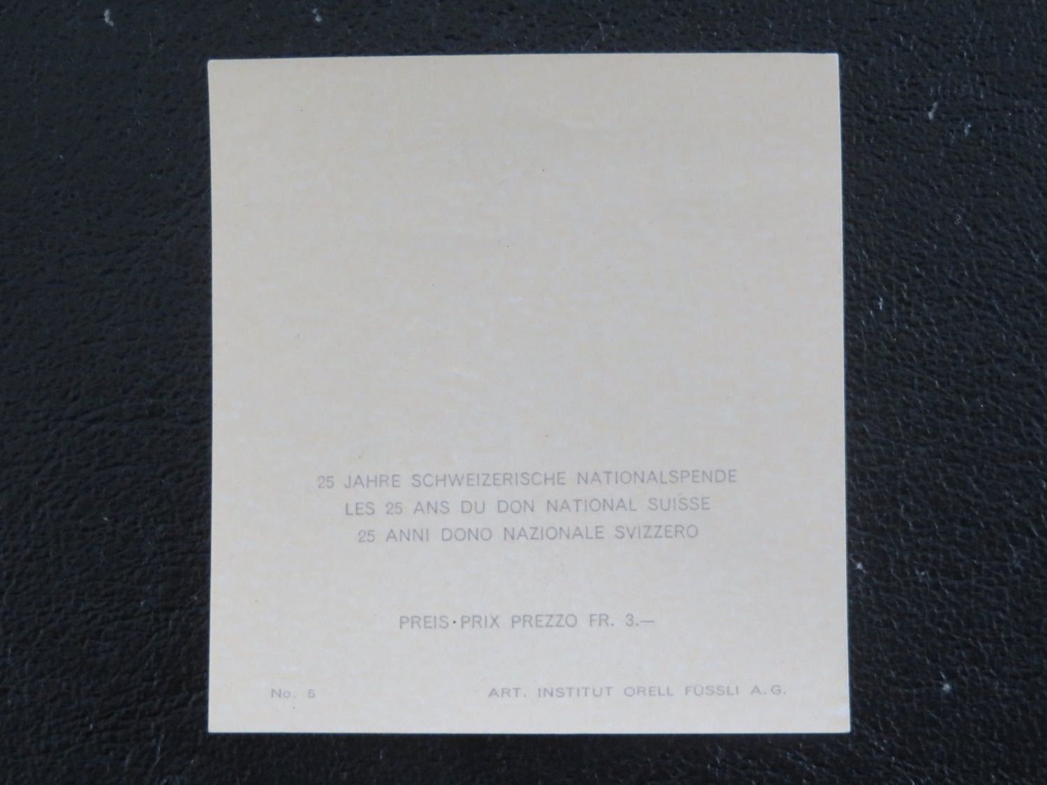 Tutti i francobolli: Jubiläumsblock von 1943 – Nuovo (secondo la descrizione) da Lachen SZ venduto da peace0 1