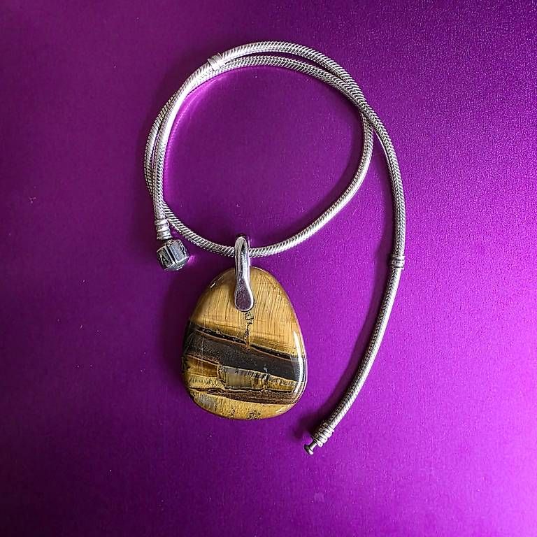 Ketten: Collier argent avec pendentif il de Tigre – Neu und originalverpackt aus Orbe von Adaline.64 4
