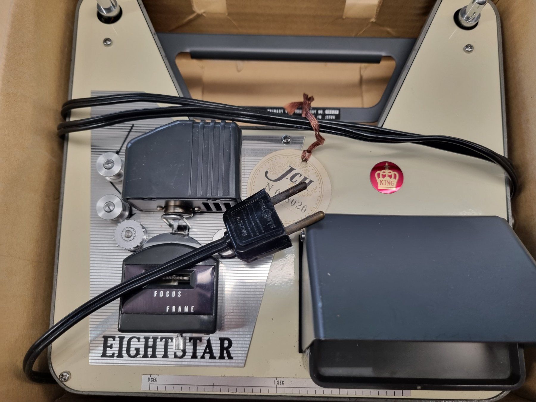Home Cinema: Vintage Super 8 Editor KING "Eightstar" OVP – Usato da Lenzburg venduto da freedomky 3