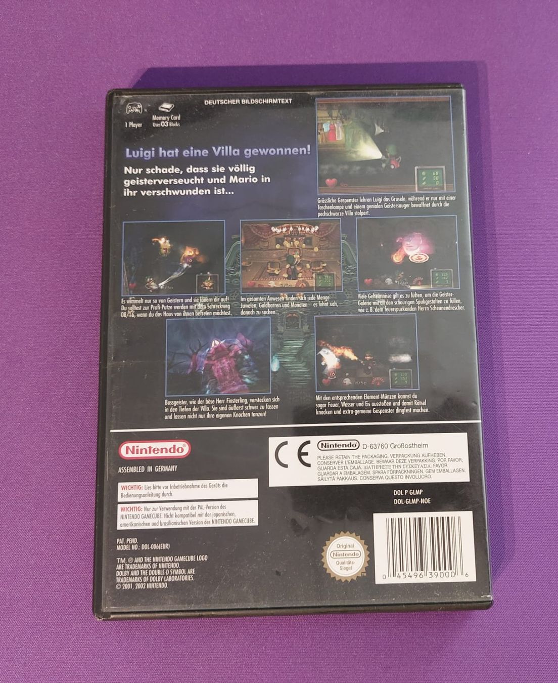 Nintendo Spiele: Luigi's Mansion Gamecube – Gebraucht aus Bichelsee von  1