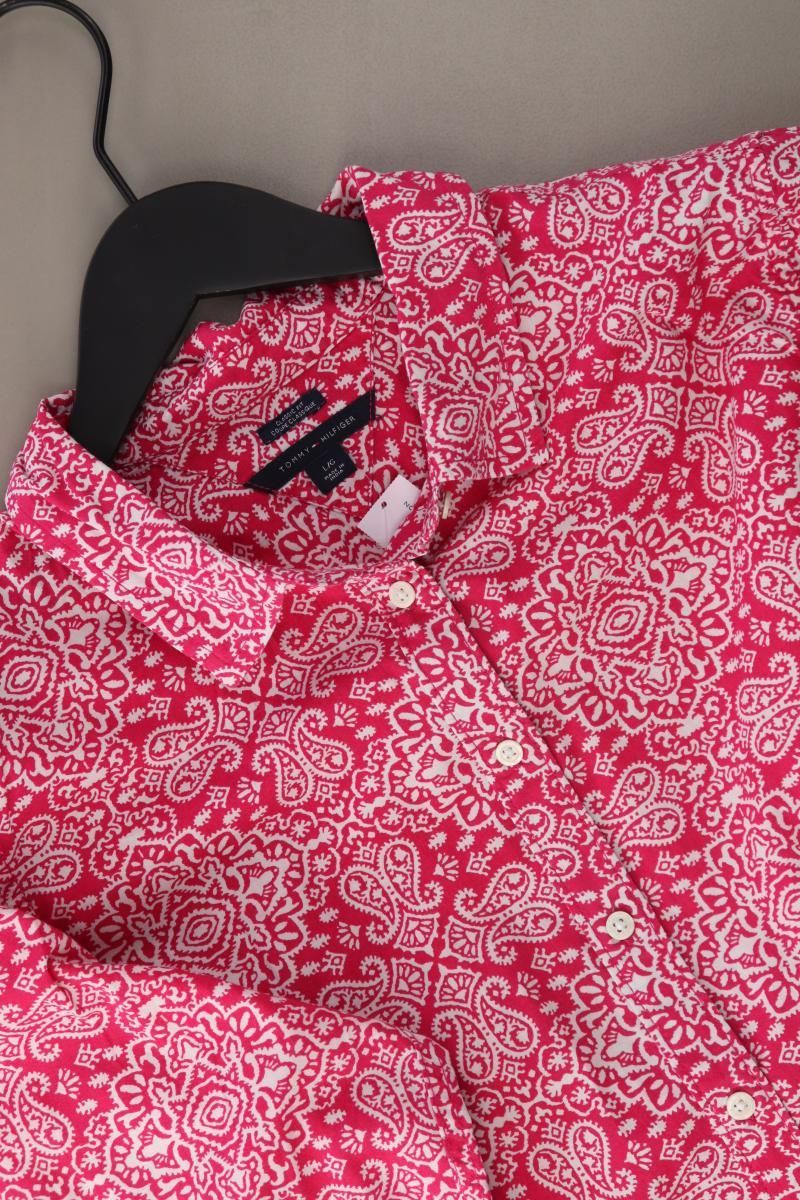 Blusen: Tommy Hilfiger Langarmbluse Gr. L pink – Gebraucht aus Neustadt an der Waldnaab von SecondLifeFashion 1